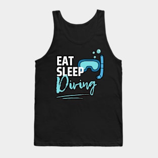 Eat Sleep Diving Tank Top